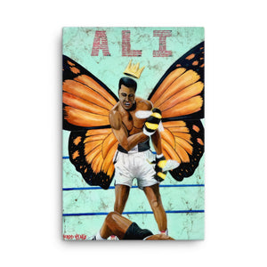 Float like a Butterfly Canvas Print